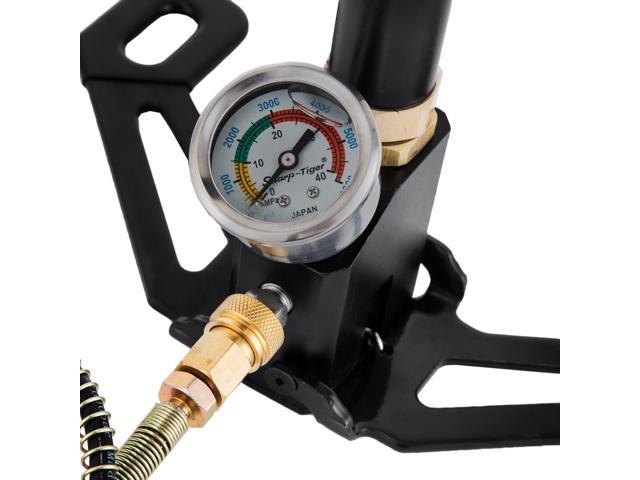 PCP Hand Pump 3 Stages 4500Psi Air Pump High Pressure Stirrup Charger