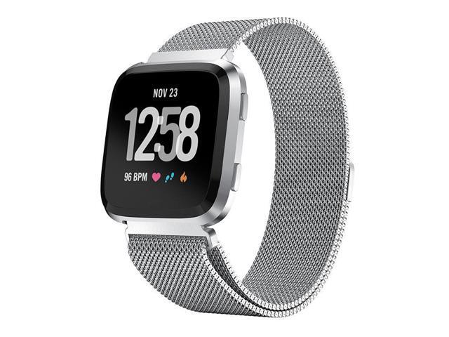 fitbit versa milanese band