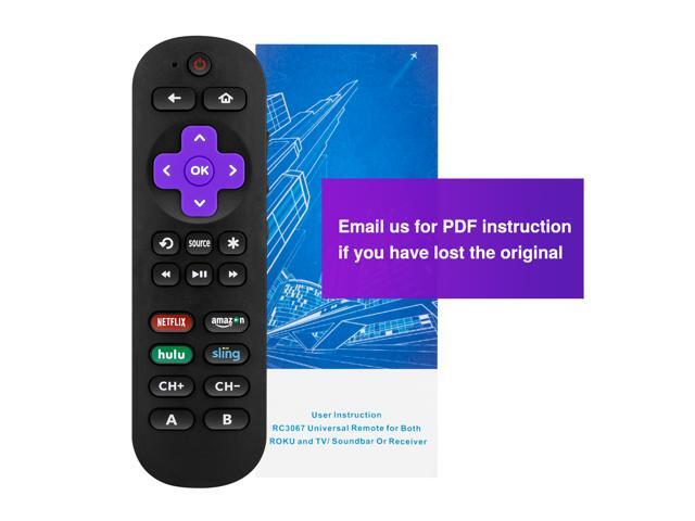 universal remote for roku tv and soundbar