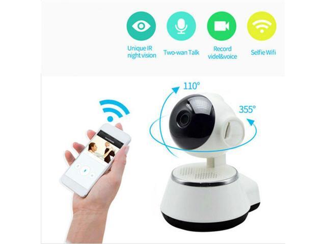 4Pack Wireless 1080P HD PT IP Wifi CCTV Indoor Home Security Camera IR Night 16G