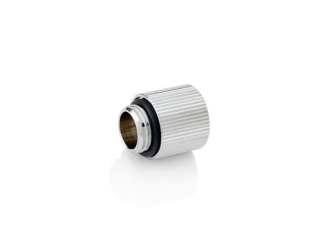 Bitspower G1/4" IG1/4" Extender Fitting - 15MM (Glorious Silver) (2 PCS)