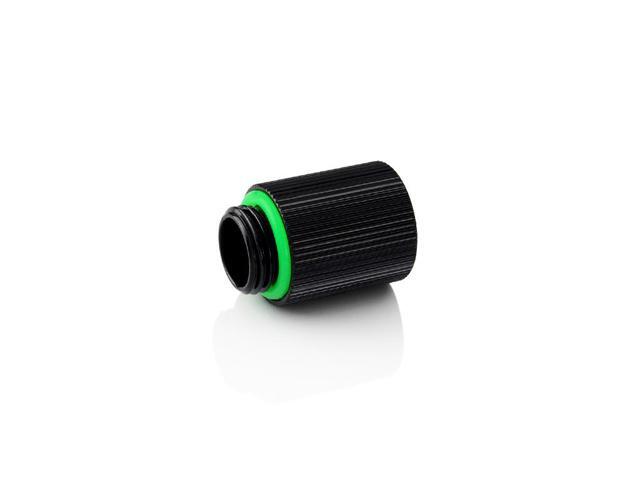 Bitspower G1/4" IG1/4" Extender Fitting - 20MM (Glorious Black) (2 PCS)