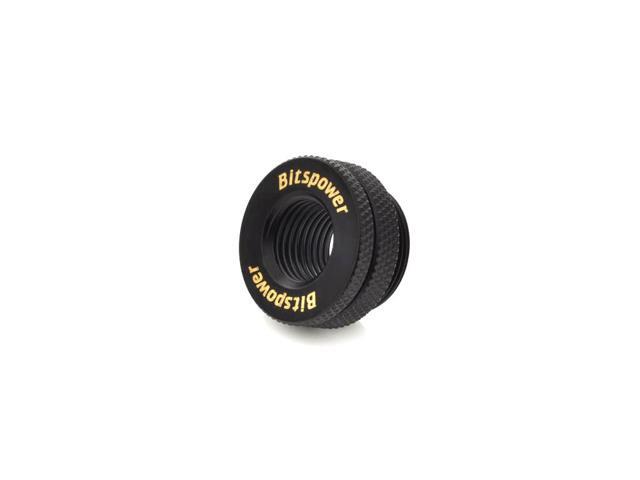 G1/4" Carbon Black CaseTop Water-Fill SET