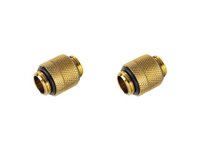 Bitspower G1/4" True Brass Rotary G1/4" Extender--13.8mm (2PCS)