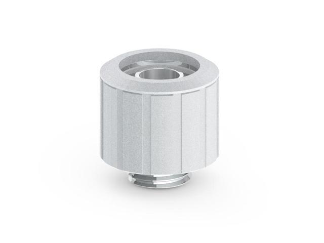 Bitspower Artemis Compression Fitting CC3 For ID 3/8" OD 5/8" Tube - Sandblast Silver