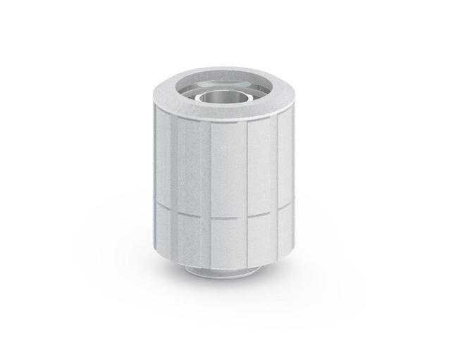 Bitspower Artemis Rotary Compression Fitting CC3 For ID 3/8" OD 5/8" Tube - Sandblast Silver