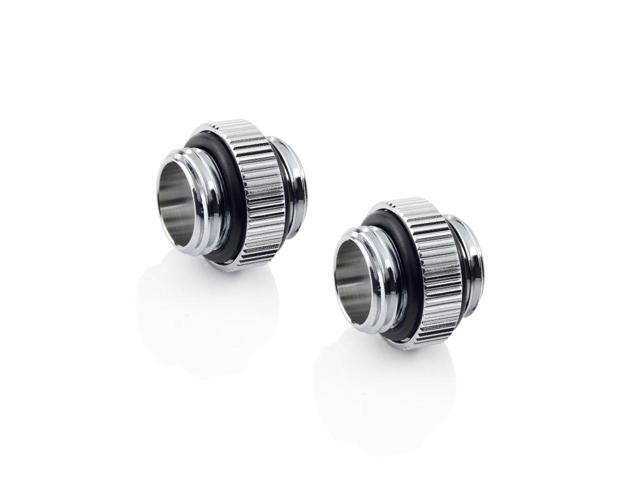 Bitspower Mini Dual G1/4" Extender Fitting (Glorious Silver) (2 PCS)
