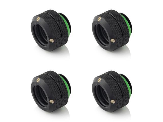 Bitspower G1/4" Matt Black Enhance Multi-Link For OD 12MM (4PCS)