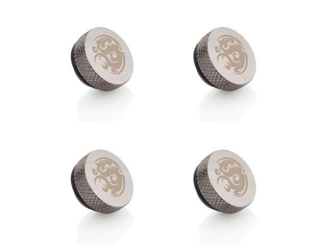 Bitspower G1/4" Black Sparkle Stop Fitting (4PCS)