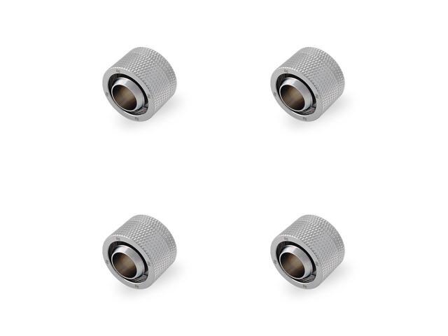 Bitspower G1/4" Silver Shining Compression Fitting CC5 V3 For ID 1/2" OD 3/4" Tube (4PCS)