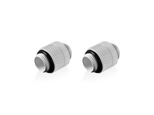 Bitspower G1/4" Deluxe White Rotary G1/4" Extender (2PCS)