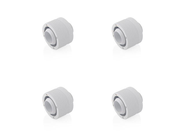 Bitspower G1/4" Deluxe White Compression Fitting CC5 V3 For ID 1/2" OD 3/4" Tube (4PCS)