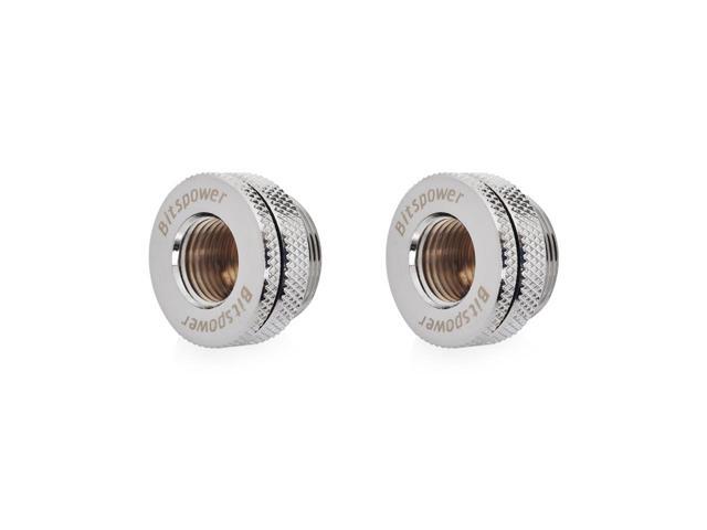 Bitspower G1/4" Silver Shining CaseTop Water-Fill SET (2PCS)