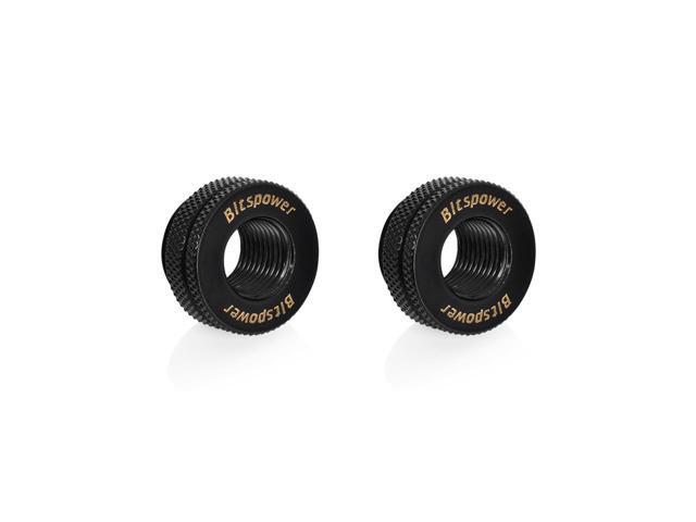 Bitspower G1/4" Matt Black CaseTop Water-Fill SET (2PCS)