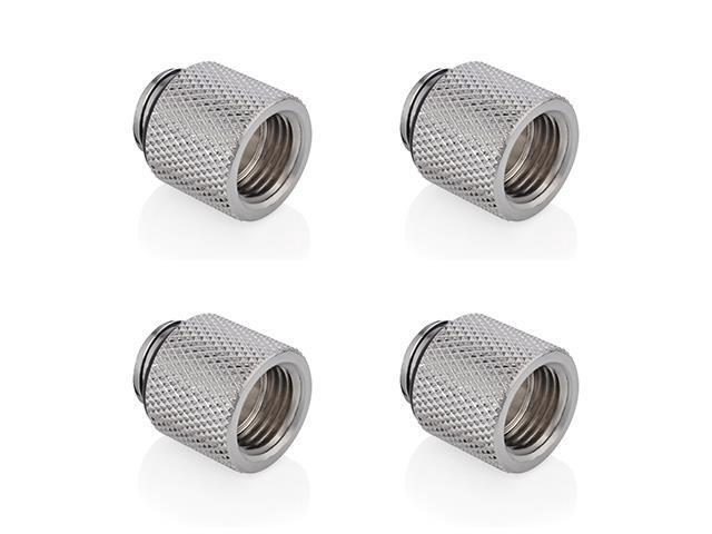 Bitspower G1/4" Silver Shining IG1/4" Extender-15MM (4PCS)