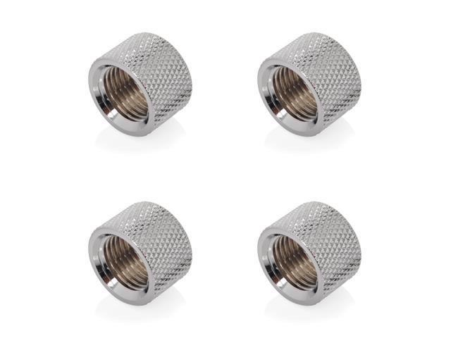 Bitspower G1/4" Silver Shining Multi-Transfer Adapter (4PCS)