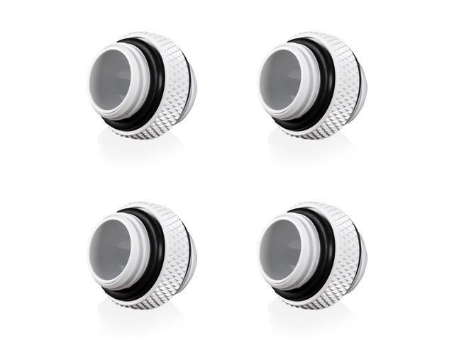 Bitspower G1/4" Deluxe White Mini Dual G1/4" Extender (4PCS)