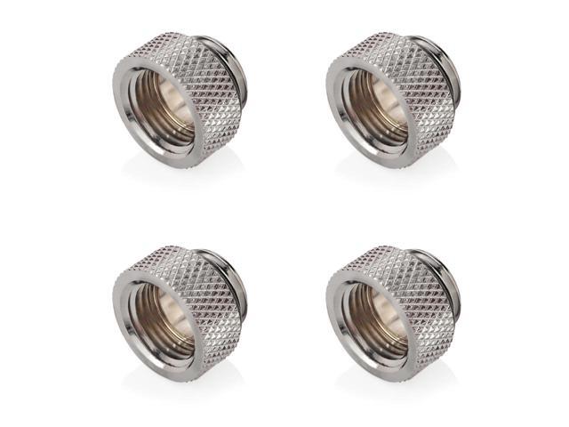 Bitspower G1/4" Silver Shining IG1/4" Extender-7.5mm (4PCS)