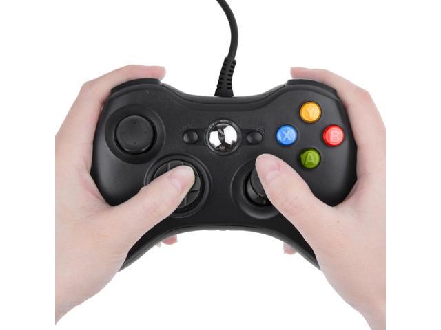 USB Wired Joypad Gamepad Black Controller For Xbox 360 Joystick For Official Microsoft PC for Windows 7 / 8 / 10