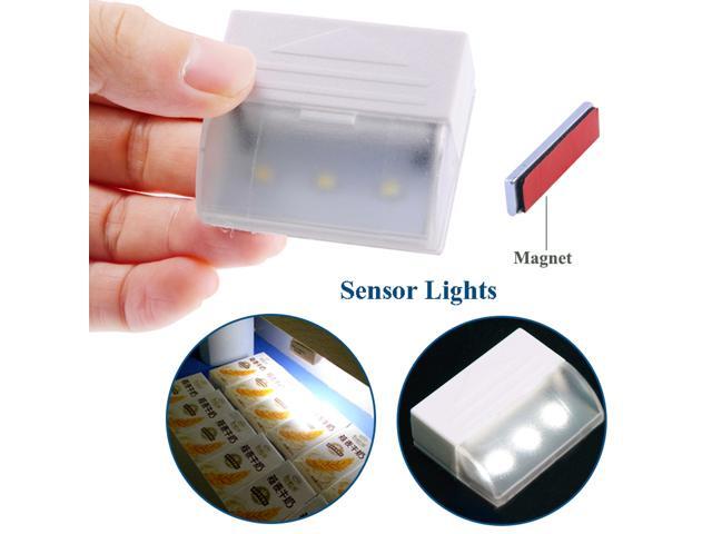Mini Magnet Motion Sensor Drawer Light 12v 3leds Lamp Beads