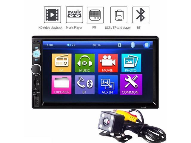 7 inch Double 2DIN Car Stereo Audio HD Touch Screen MP5 MP3 Player FM Radio AUX