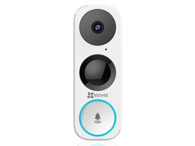 EZVIZ EZDB11B3 Smart Video Doorbell, Wi-Fi Connected, 180 degree Vertical FOV