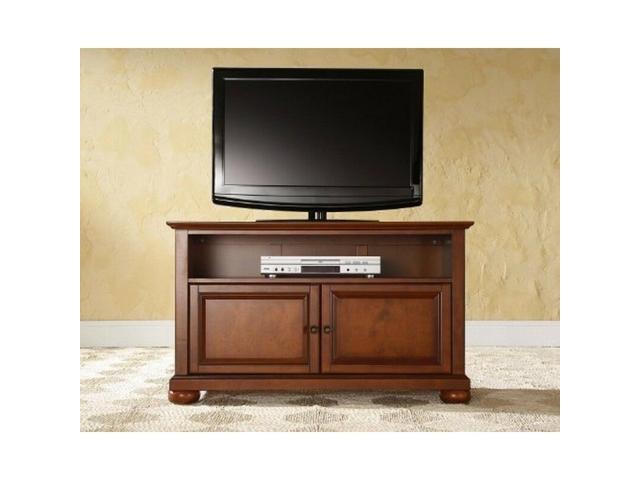 Crosley Furniturecrosley Furniture Alexandria 42 Inch Tv Stand Classic Cherry Newegg Com