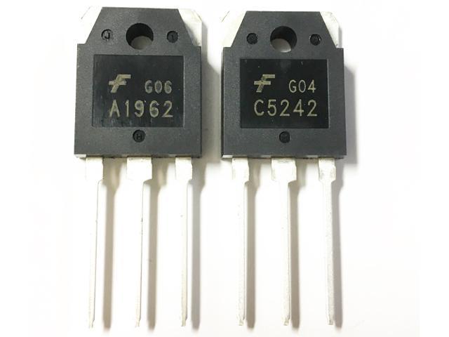 Transistor:Power 1 each C5242 A1962 & 2SC5242 1 pair 2SA1962