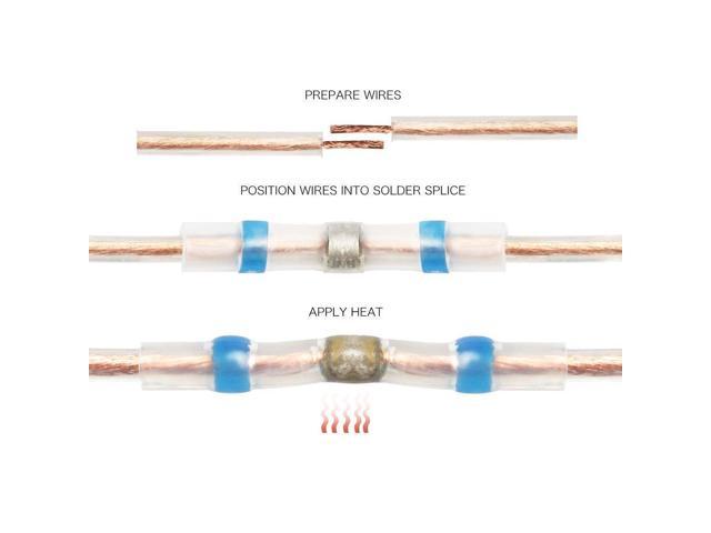 Details about  / Solder al Wire Connectors-Waterproof Connectors-Electrical Solderless select siz