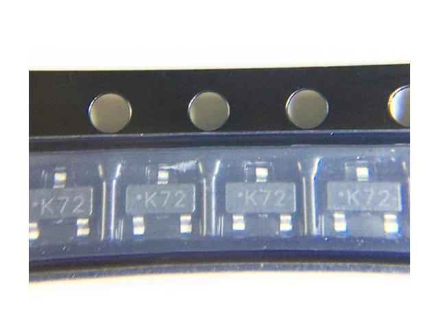 10pcs 2N7002K MARKING K72 MOSFET Tube SOT23 2N7002KLT1G SOT-23 Small ...