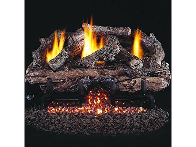 Peterson Real Fyre 18 Inch Charred Aged Split Oak Log Set With