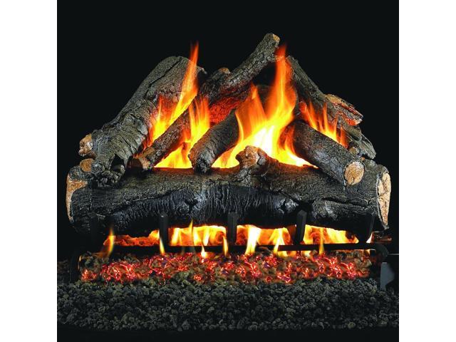 Peterson Real Fyre 24 Inch American Oak Gas Log Set With Vented