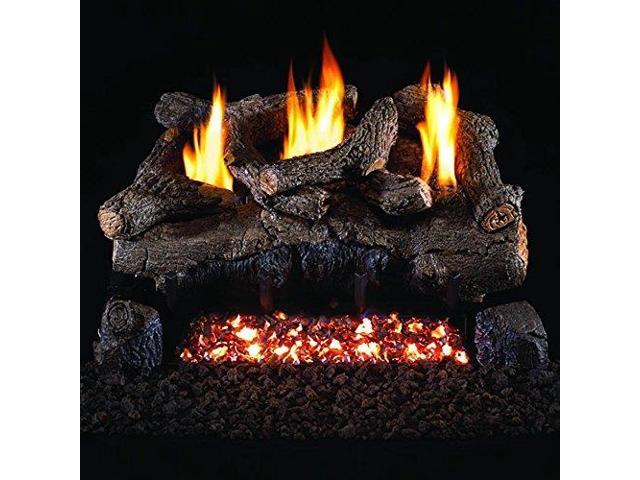 Peterson Real Fyre 30 Inch Evening Fyre Log Set With Vent Free