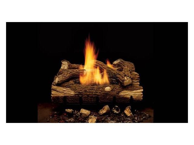 Monessen Gas Logs 24 Inch Mountain Oak Vent Free Propane Gas Log