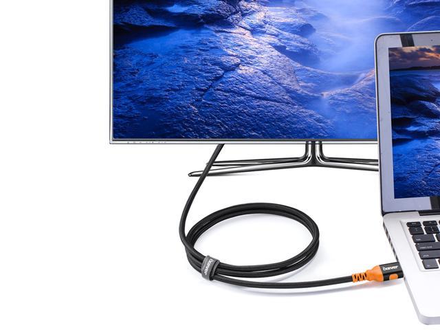 Displayport 1 4 Cable 10ft 3m Ixever Nylon Braided 8k Dp To Dp Cable 8k 60hz 4k 144hz And 1080p 240hz Hbr3 32 4gbps Hdcp 2 2 Hdr Support Newegg Com