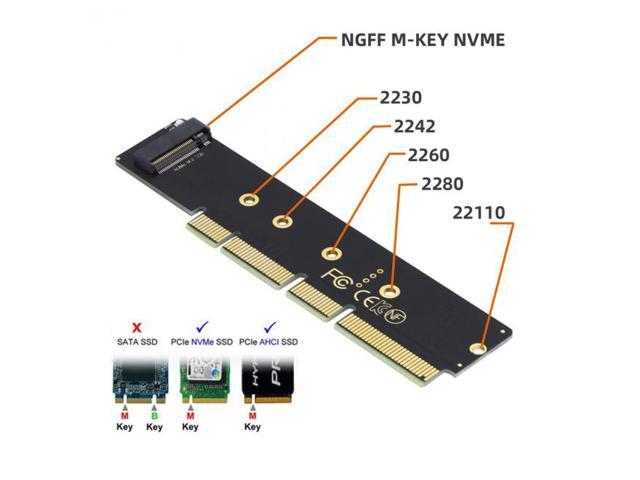 Cablecc Ngff M M Key Nvme Ahci Ssd To Pci E X X X Power