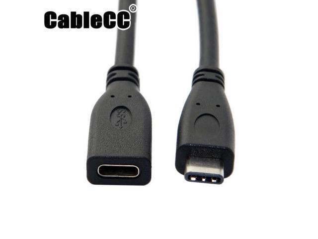 USB 3.1 Type C USB-C Male to Female Data Extension Cable for Laptop Laptop Tablet Mobile Phone 200cm,2m 