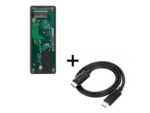 Cablecc Thunderbolt 3 to Dual NVME AHCI NGFF M-Key SSD Raid Docking & Displayport Cartridge Adapter Cablecc Thunderbolt 3 to Dual NVME AHCI NGFF M-Key SSD Raid Docking & Displayport Cartridge Adapter
