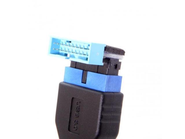 Lysee Data Cables Color: UP Xiwai USB 3.0 20pin Male to Female Extension Adapter Up Down Angled 90 Degree for Motherboard Mainboard Lysee Data Cables Color: UP Xiwai USB 3.0 20pin Male to Female Extension Adapter Up Down Angled 90 Degree for Motherboard Mainboard