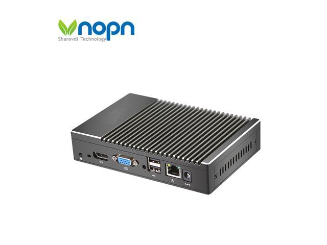 Dual Display/Dual-Band WiFi/BT/Type-C/6x USB Vnopn Mini PC Windows 10 Pro AMD A6 1450 Quad core Fanless Small Desktop Computer 8G DDR3L 128G SSD Support Auto Power On/WOL/PXE Boot 