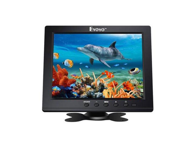 1024x600 Pixels HD Portable Screen Support 1080P HDMI/VGA/AV/BNC Input with Stereo Speaker and 2 Kinds of Mounting Brackets for PC,Raspberry Pi,Gaming,Car,CCTV Camera OSCY 10.1 Inch Small Monitor 