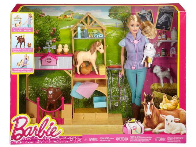 barbie farm pets