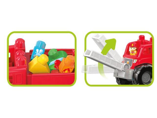 mega bloks fire truck rescue building set