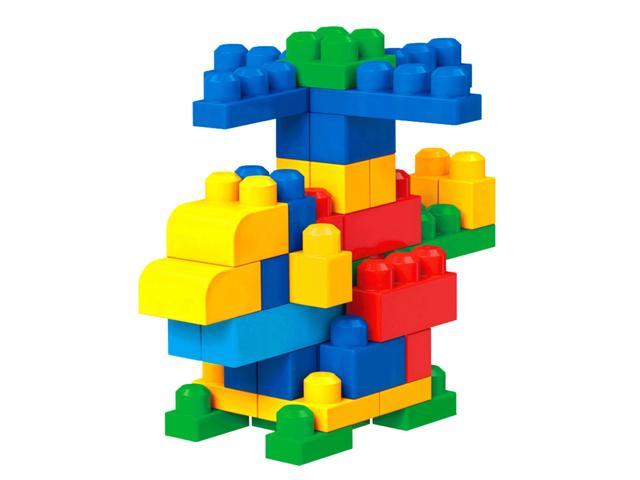 80 Pièces Mega Bloks Classic Big Building Sac styles et couleurs peuvent varier 