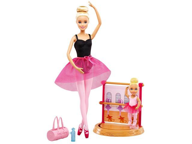 Uitvoerder medley Spotlijster Barbie Ballet Instructor Sport Doll Play Set - Newegg.com