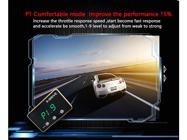9 Drive 9-Mode Electronic Throttle Controller For Dodge RAM Ford Honda Chevrolet