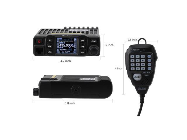 Anytone At778uv Dual Band Transceiver Mobile Radio Vhf Uhf Two Way Amateur Radio Newegg Com