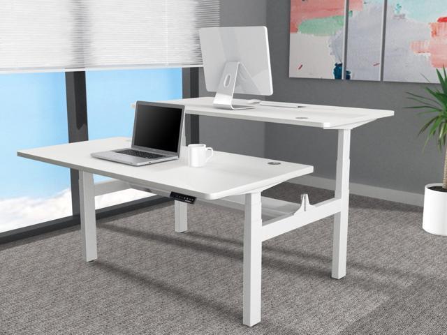 Eureka Ergonomic Electric Height Adjule 60 Inch Dual Sit To Electric Height Adjule 60 Inch Dual
