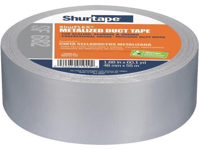Duct Tape,55m L,72mm W,Black SHURTAPE PC 599 
