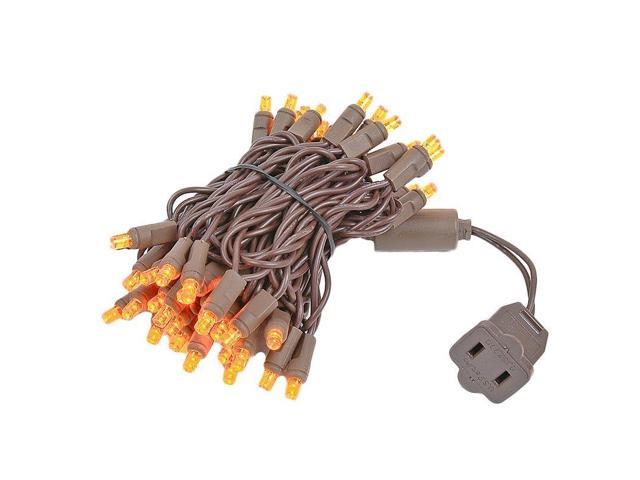 outdoor string lights brown wire